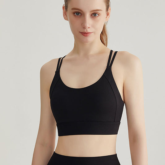 Outdoor Shock-absorbing Push-up Crisscross Back Yoga Vest