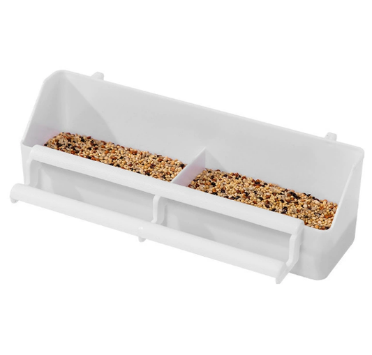 Bird feeding box-white-1