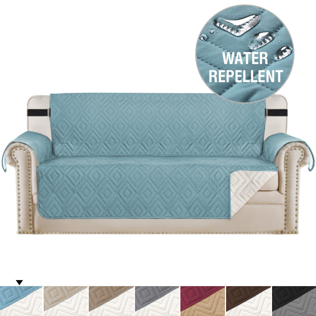 Recycled Grid Breathable Thickened Waterproof Pet Sofa Cushion