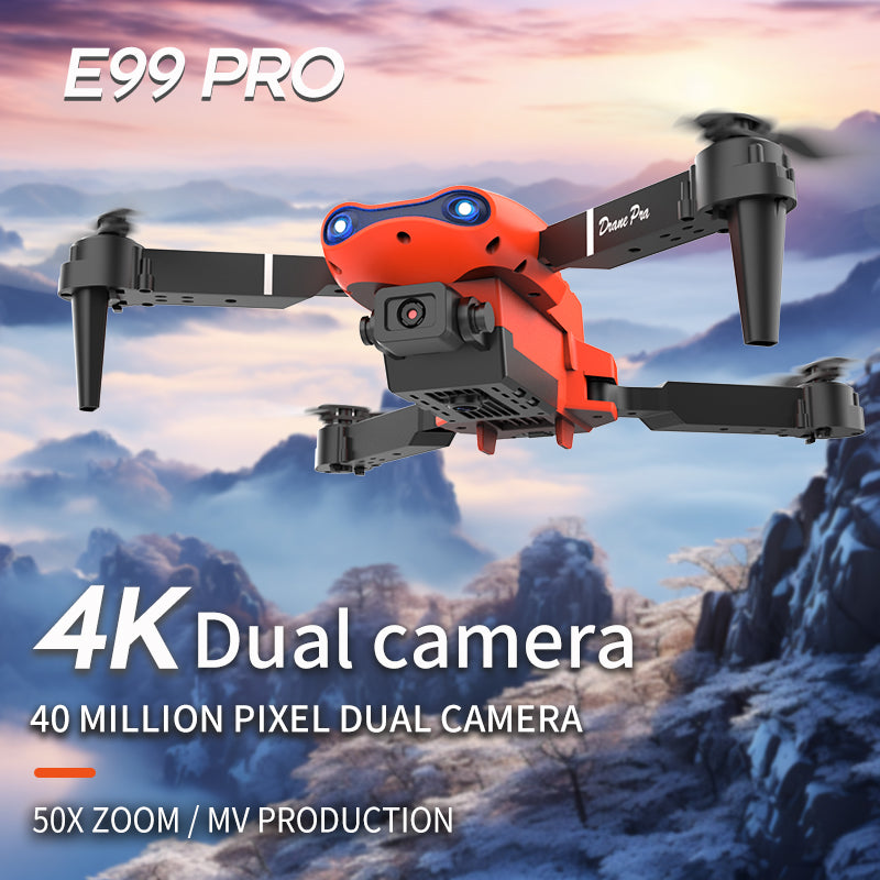 E99 Pro HD Dual Camera Drone - Capture Stunning Aerial Photos With WIFI Connection, One-Key Return, And Optical Flow Height Control - Perfect Gift For Christmas, Halloween, And Thanksgiving
