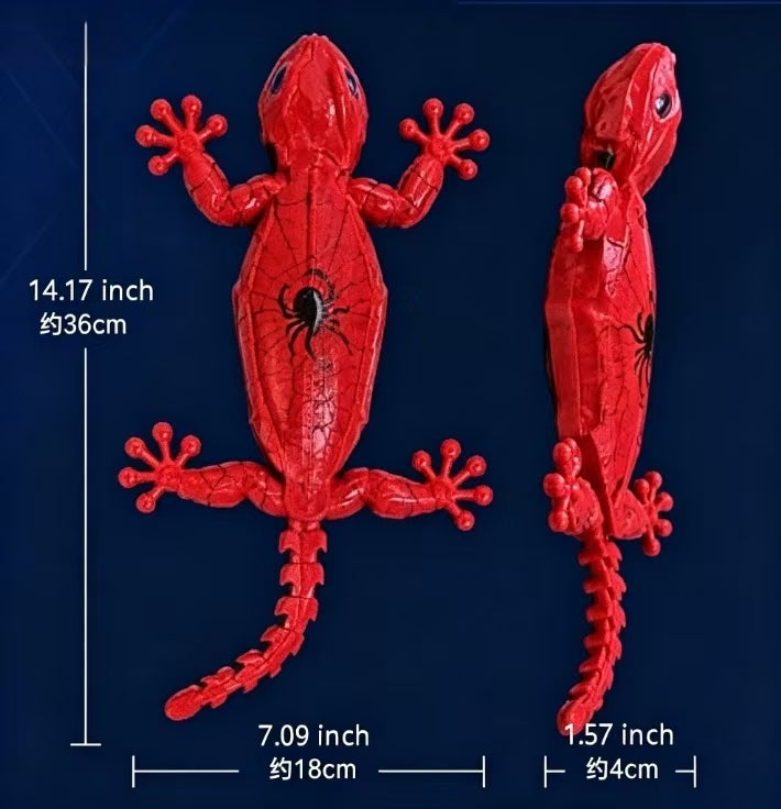 2026 New Remote Control Wall Climbing Toy, Spider Style Gecko, Electric Realistic Lizard, Bio Mimic Chameleon, Dual Mode, LED Eyes, Kids Gift