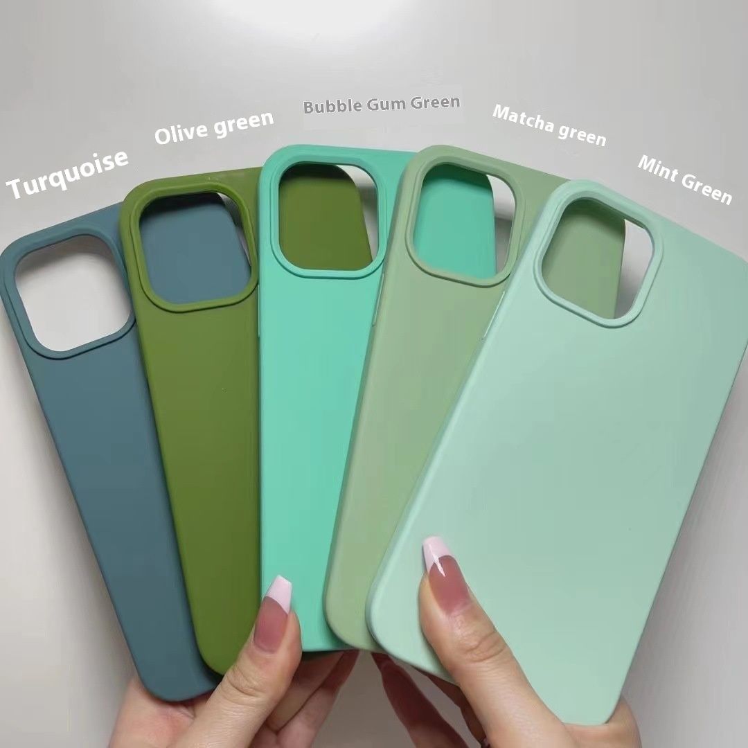 Liquid Silicone Mobile Phone Case Drop-resistant Hard Case