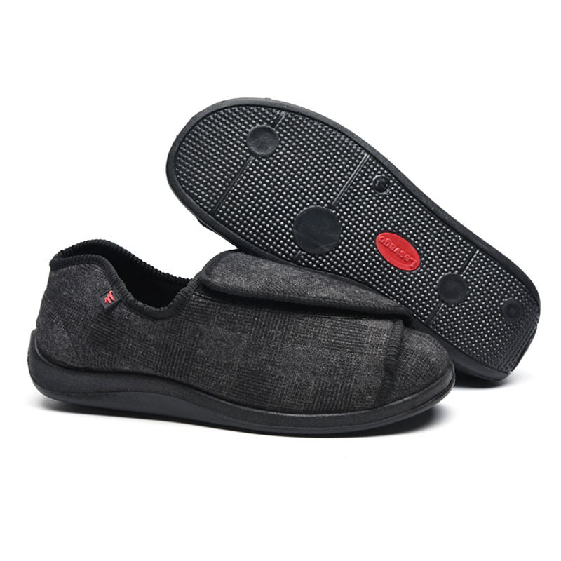 Widened Adjustable Care Comfortable Flats