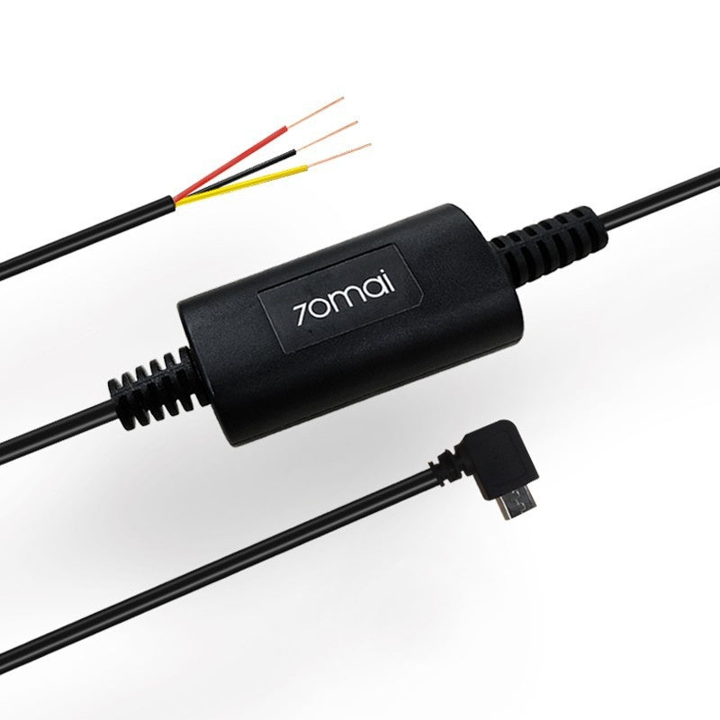 Dash Cam Smart Rearview Mirror 24-hour Parking Monitoring Cable 70mai Universal