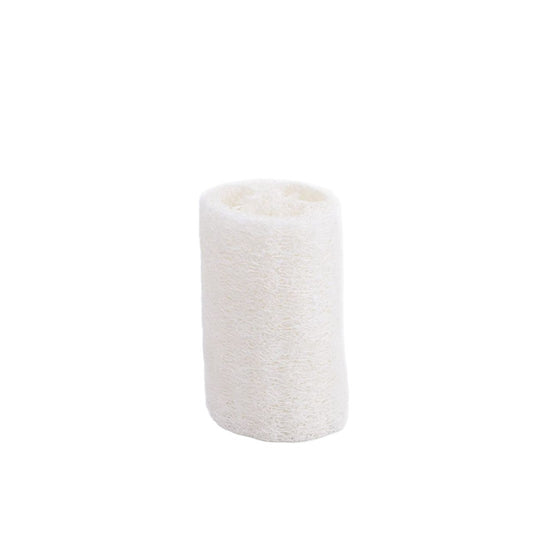 Luffa Bath Towel-Cordless Model-White-1 piece