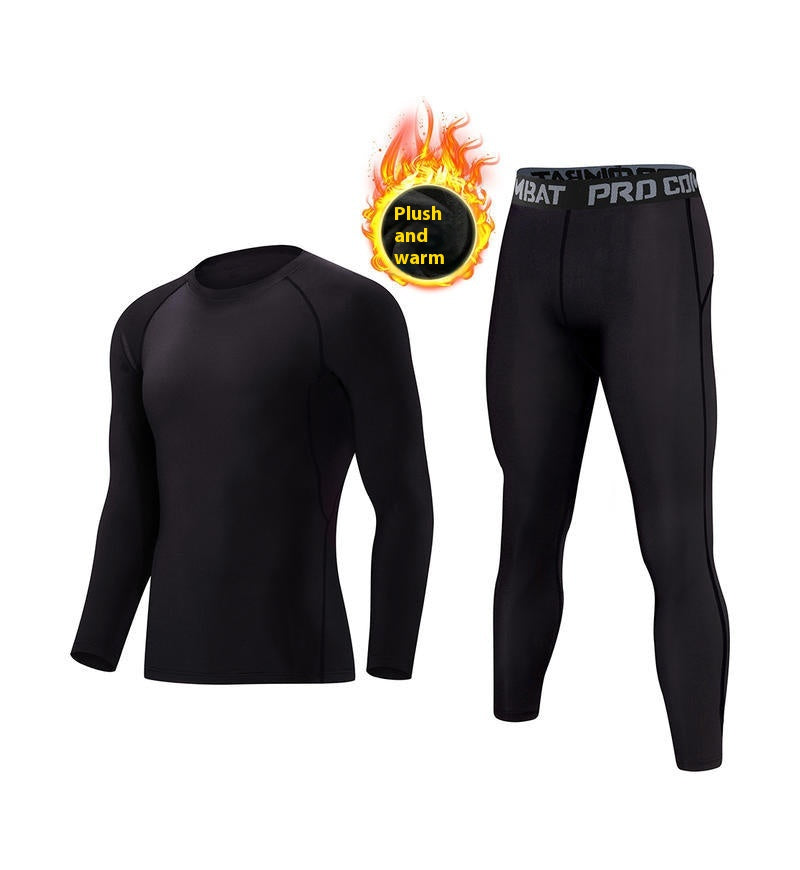 Fitness Tights Adult And Children Thin Fleece-lined