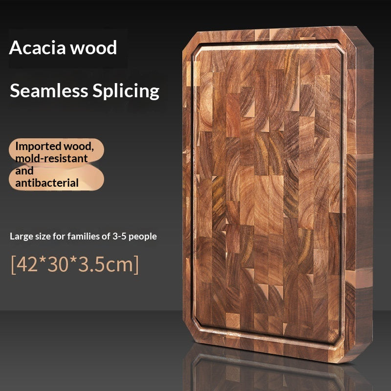 Acacia Cutting Board Antibacterial And Mildew-resistant For Home Vegetable Chopping