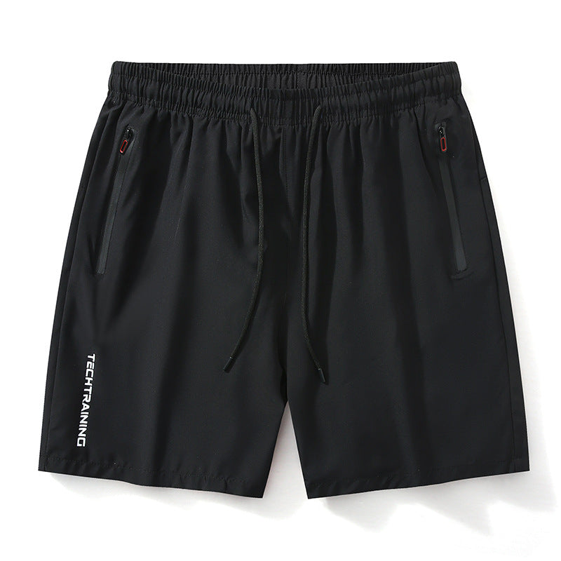 New Mens Quick-drying Loose-fitting Five-point Sports Casual Shorts