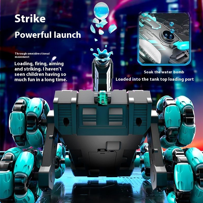 Remote Control Tank Six-wheeled Stunt Car 24g Gesture Sensing Children's Toys