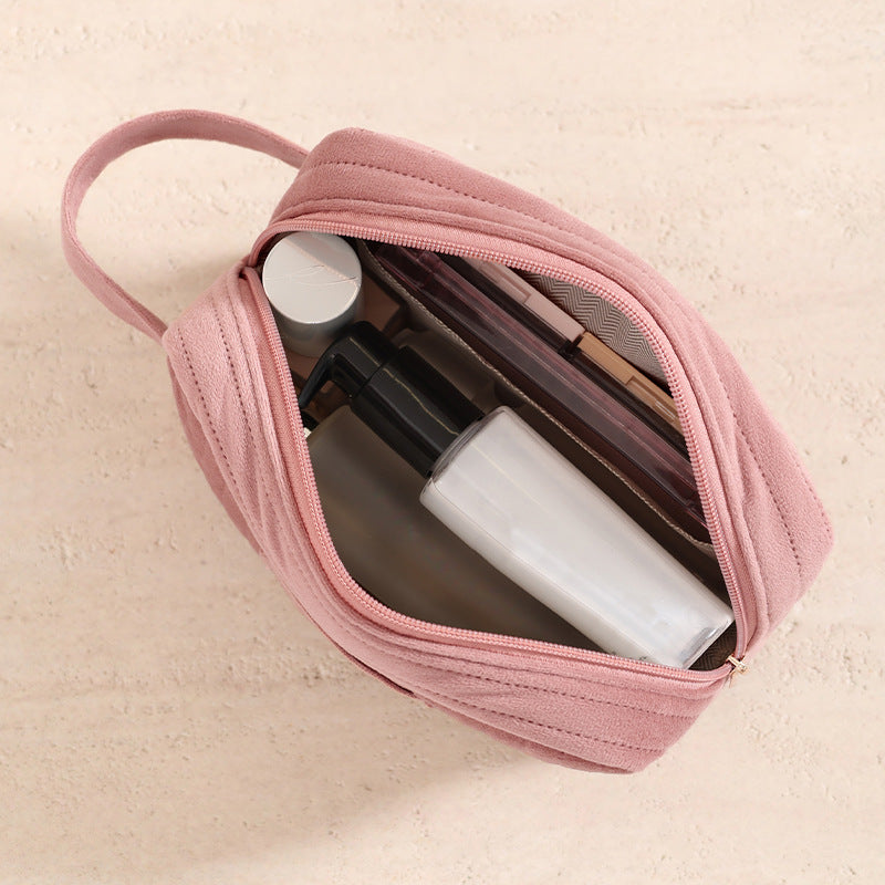 Womens Large-Capacity Portable Makeup Bag