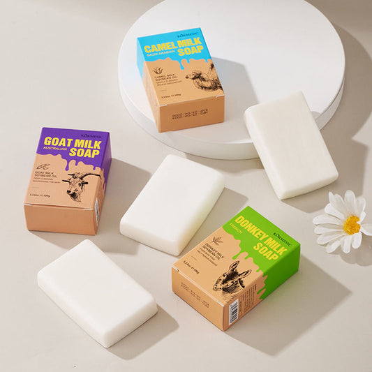 KORMESIC English Animal Milk Soap Milk Soap Moisturizing And Tender Skin Care