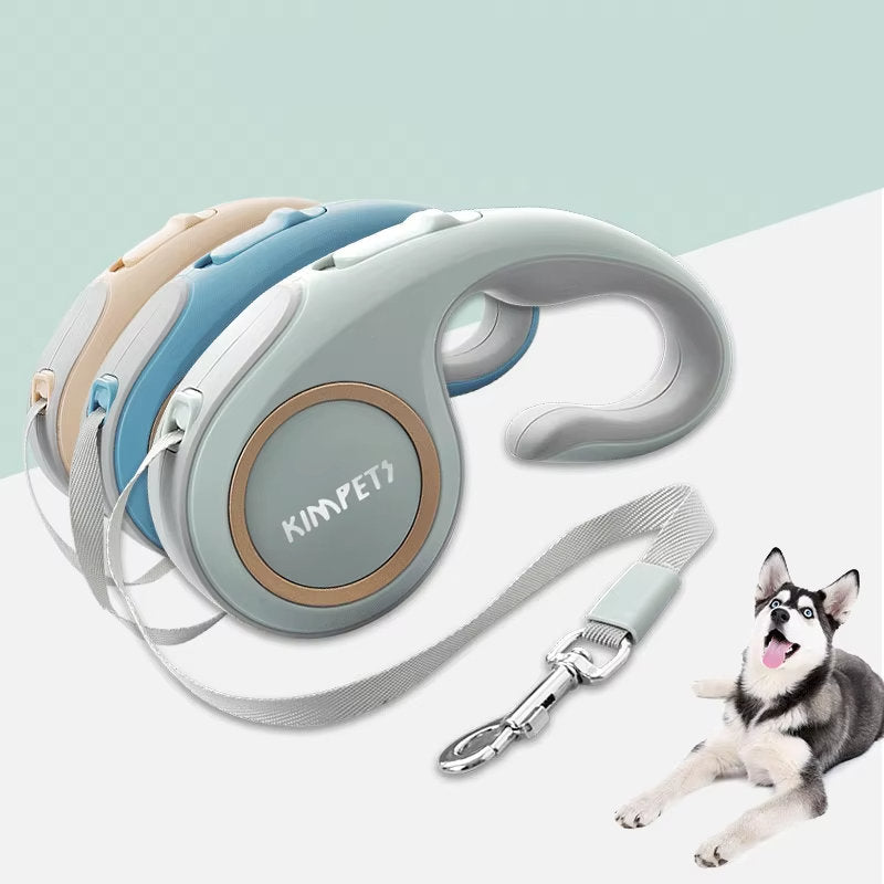 Pet Dog Teddy Automatic Telescopic Leash, Cat And Dog Leash, 3m Outdoor Dog Walking Leash