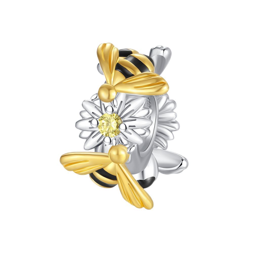 European And American Silver-plated DIY Jewelry Bracelet Accessories Pendants