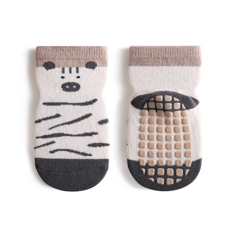 Baby Floor Socks Indoor Full Base Rubber Anti-slip Cooling Insulation Cylinder