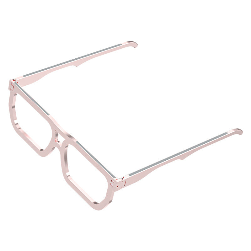 Portable Foldable Glasses Notebook Enhanced Cooling Desktop Stand