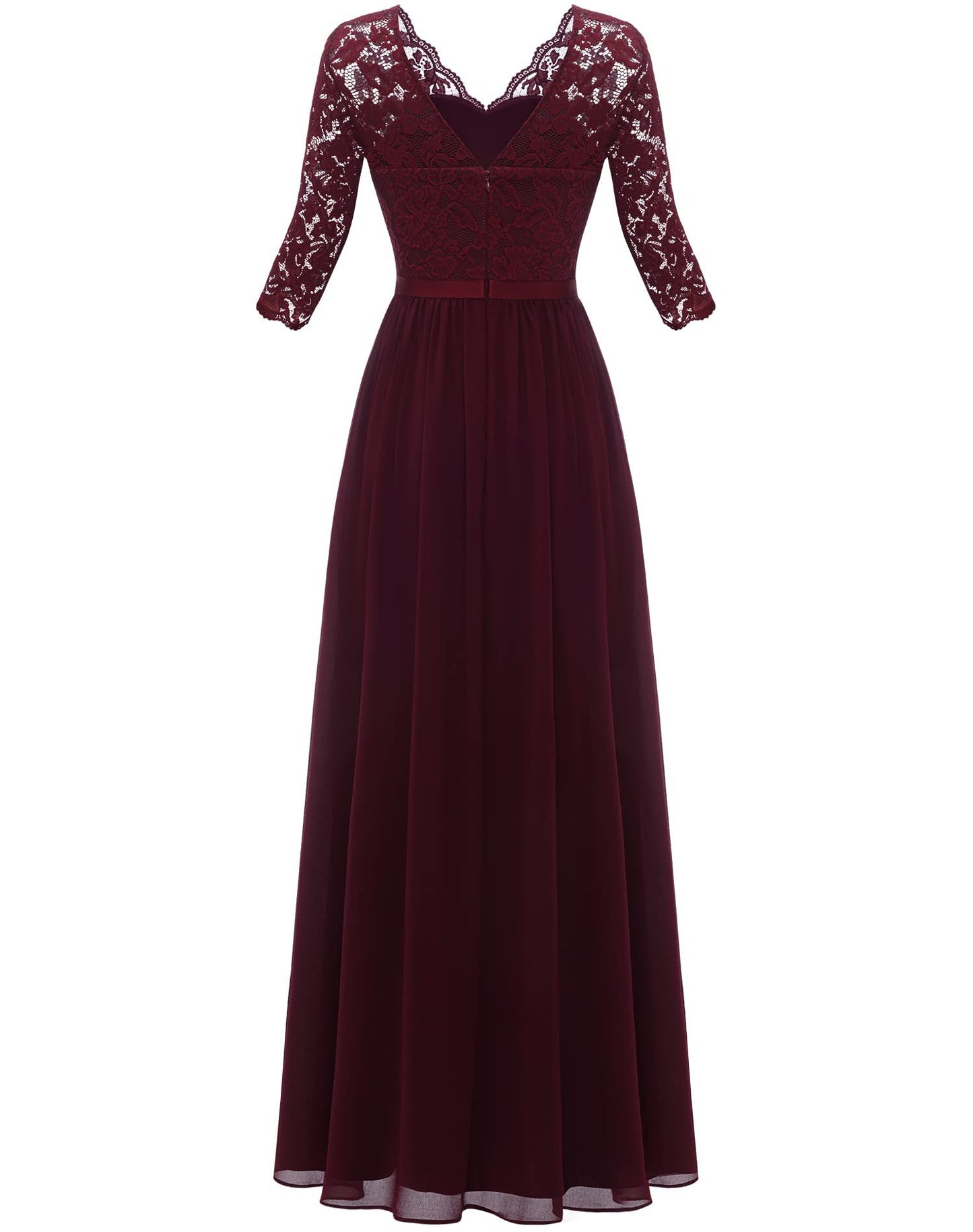 Best Seller Dress Lace Long Patchwork Waist-tight Noble Dress