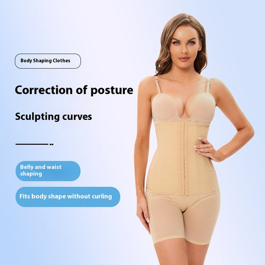 Sports Fitness Corset Three Breasted Corset Waist Seal