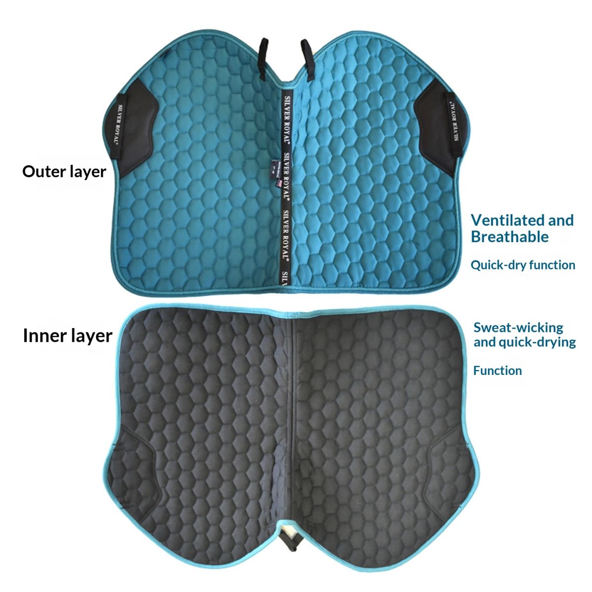 Comprehensive Pommel Horse Saddle Pad Equestrian Equipment Accessories