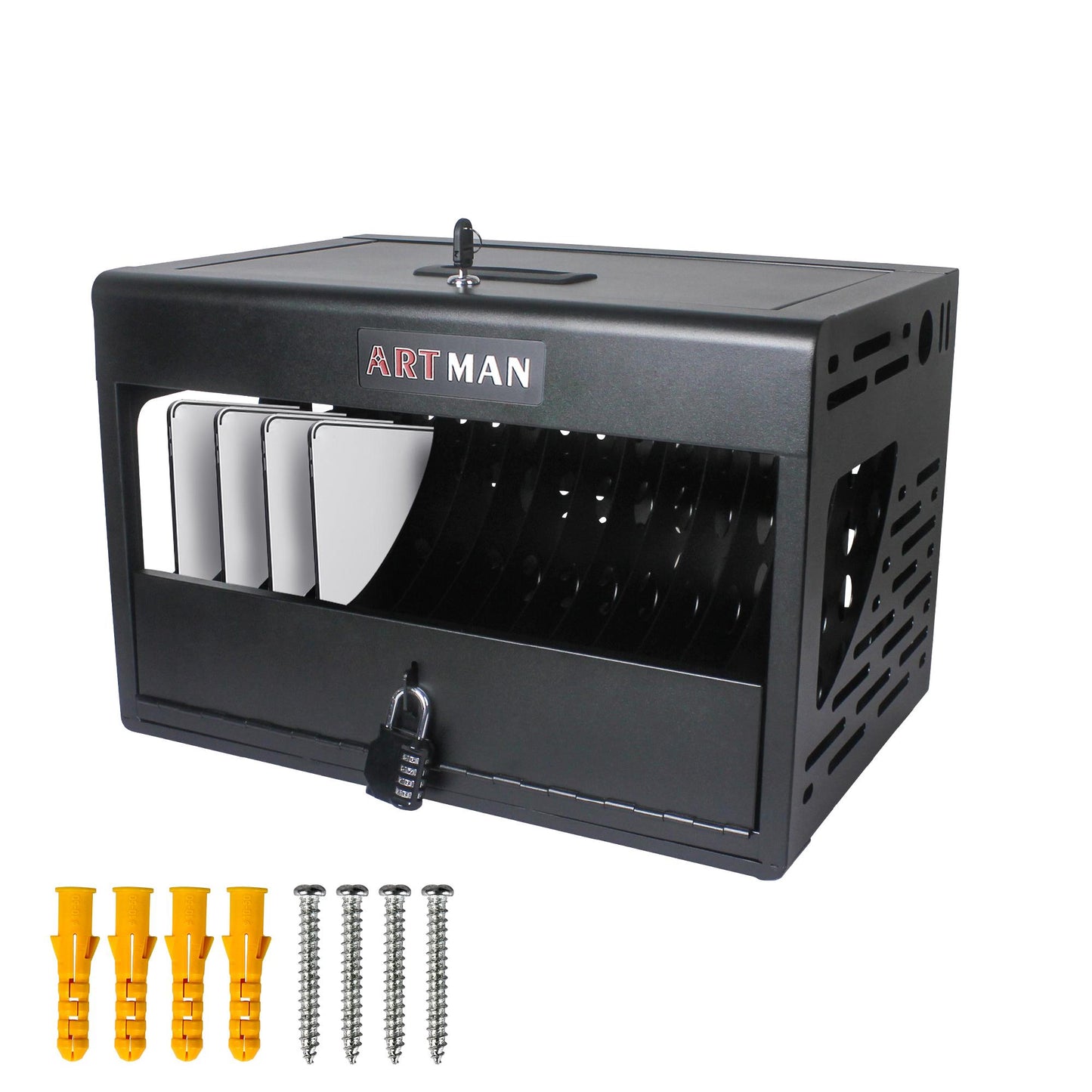 16-slot Charging Cabinet For Laptops, Chromebooks