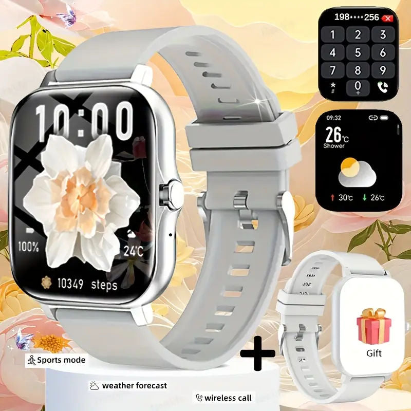 New Smartwatches Now On Sale, Featuring Message Alerts, Call Answering, Health Monitoring, Activity Tracking, Notification Reminders, And Fitness Functions.Not Waterproof