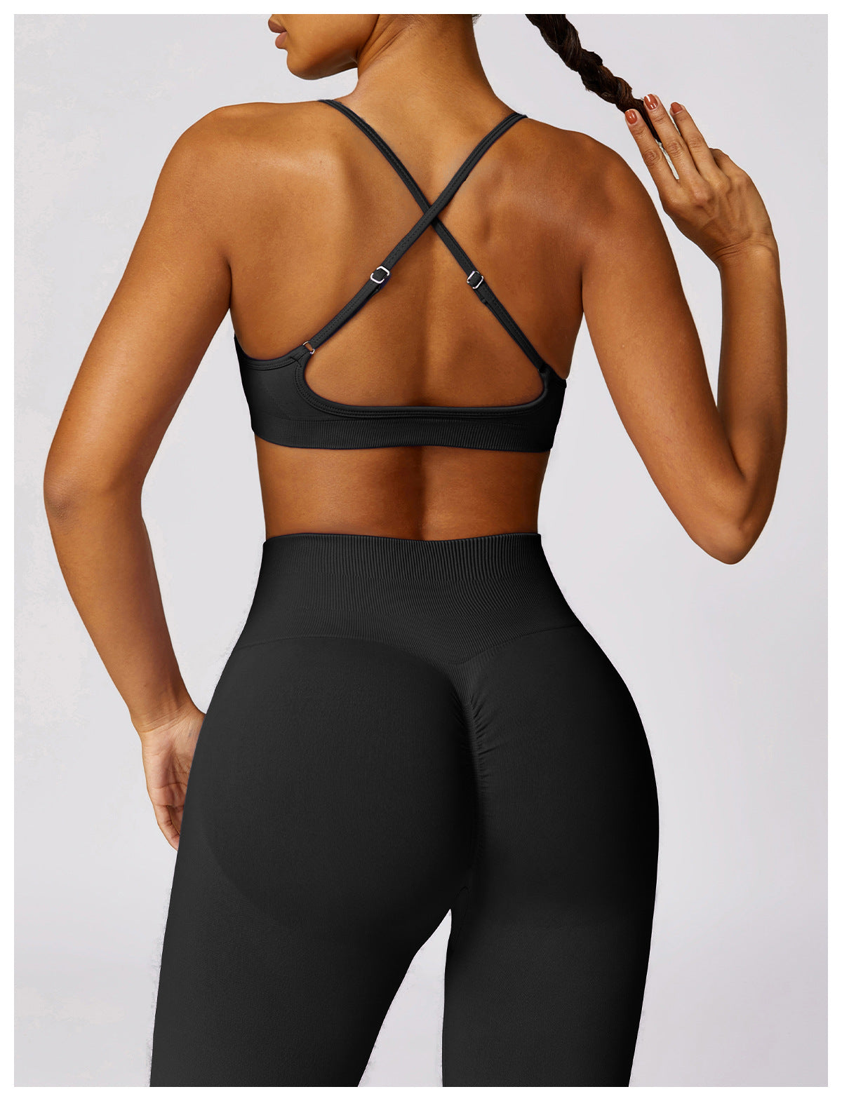Women's Seamless Beauty Back Yoga Quick-drying Tight Exercise Underwear Bra