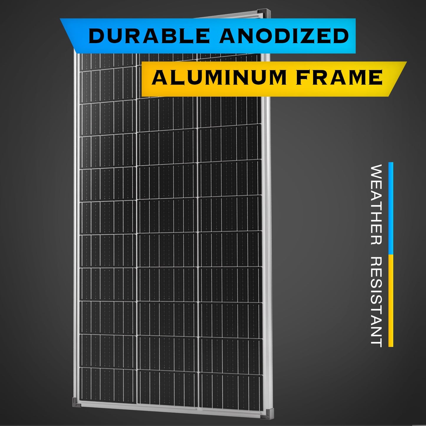350W Solar Panels Kit Mono Portable 350 Watt 12V Home Caravan Camping Charging