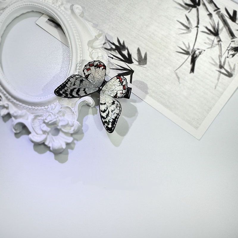 New Chinese-style Butterfly Ink-wash Hair Clip