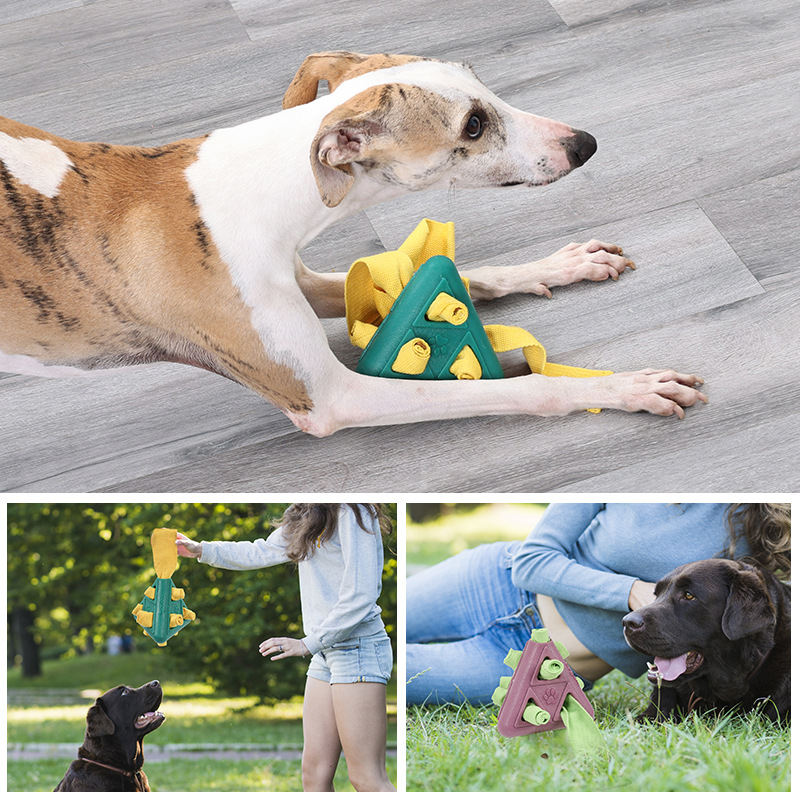 Pet Hollow-Out Bite-Resistant Sniffing Food Toy