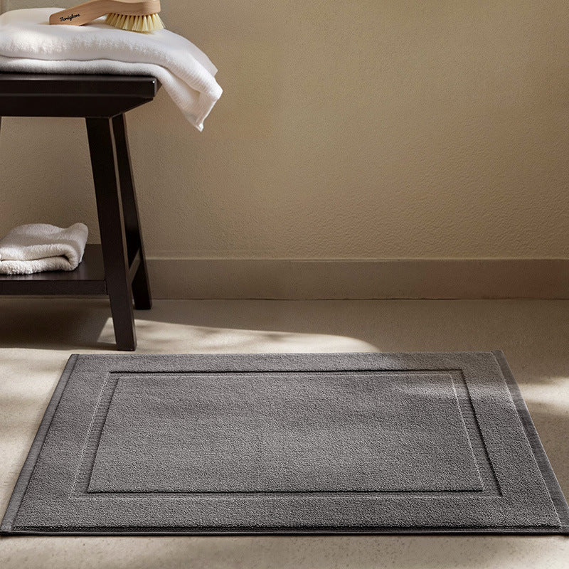 Bathroom Floor Mat Water-absorbing Thickened Bath Rug
