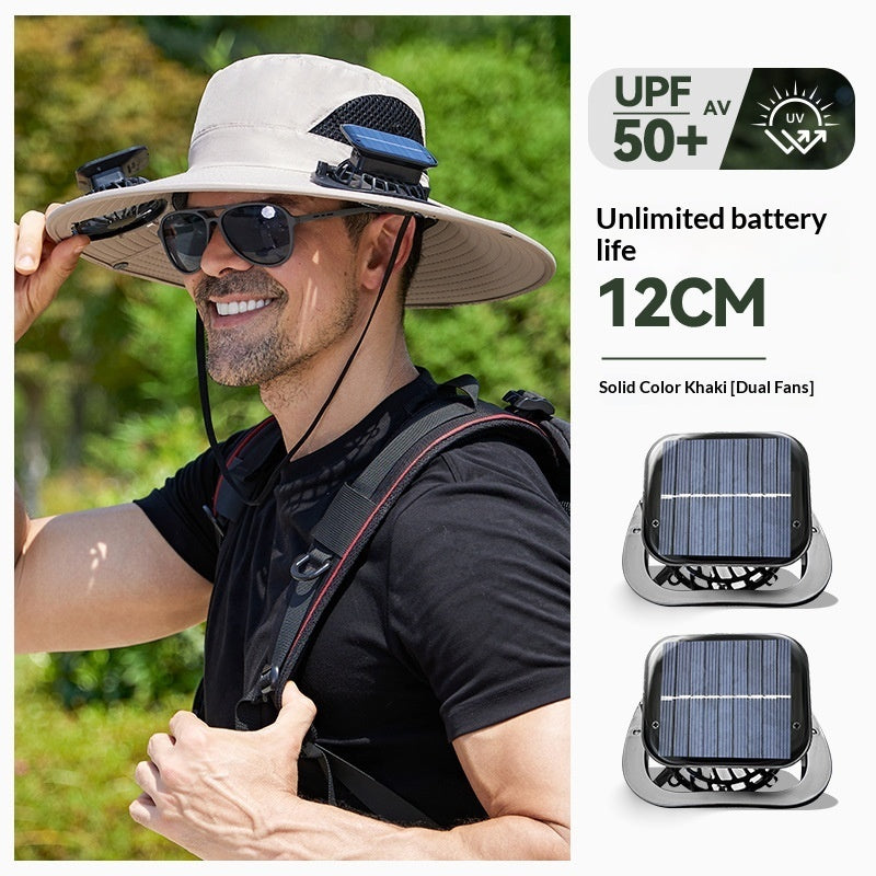 Spray Fan Hat Cooling Sunshade Fisherman Hat