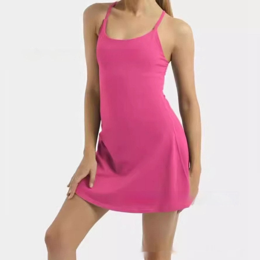 Women's Yoga Clothes Sling Dress Blouse And Pants