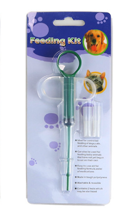 Double Water Medicine Calcium Tablet Feeding Medicine Stick Dog Feeder