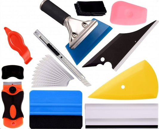 29 PCS Window Tint Tools Kit Car Auto Film Tinting Scraper Squeegee Installation