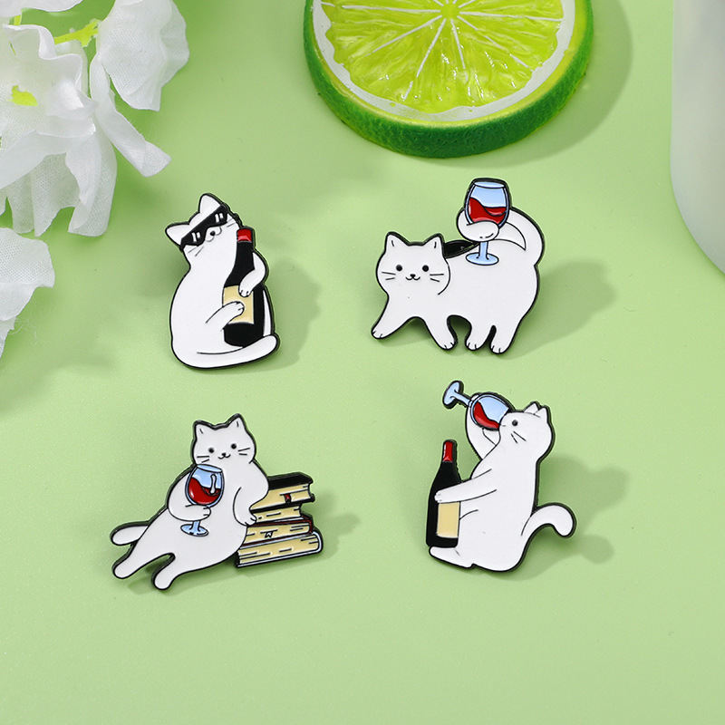 Cute Schoolbag Accessories Trimmings For Clothing Zinc Alloy Badge