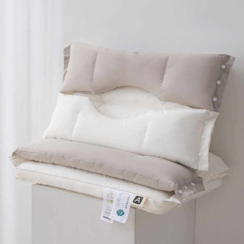 Traction Enhancing And Beauty Boosting Feather Silk Cotton Pillow