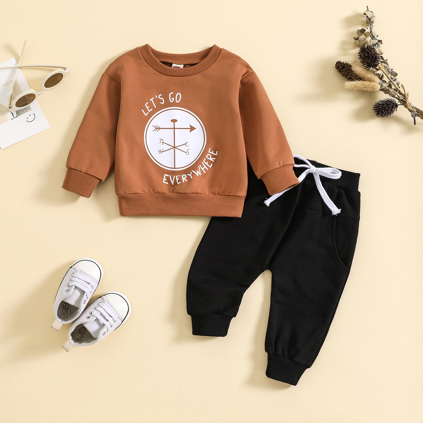 Autumn Korean-style Childrens Outfit Set
