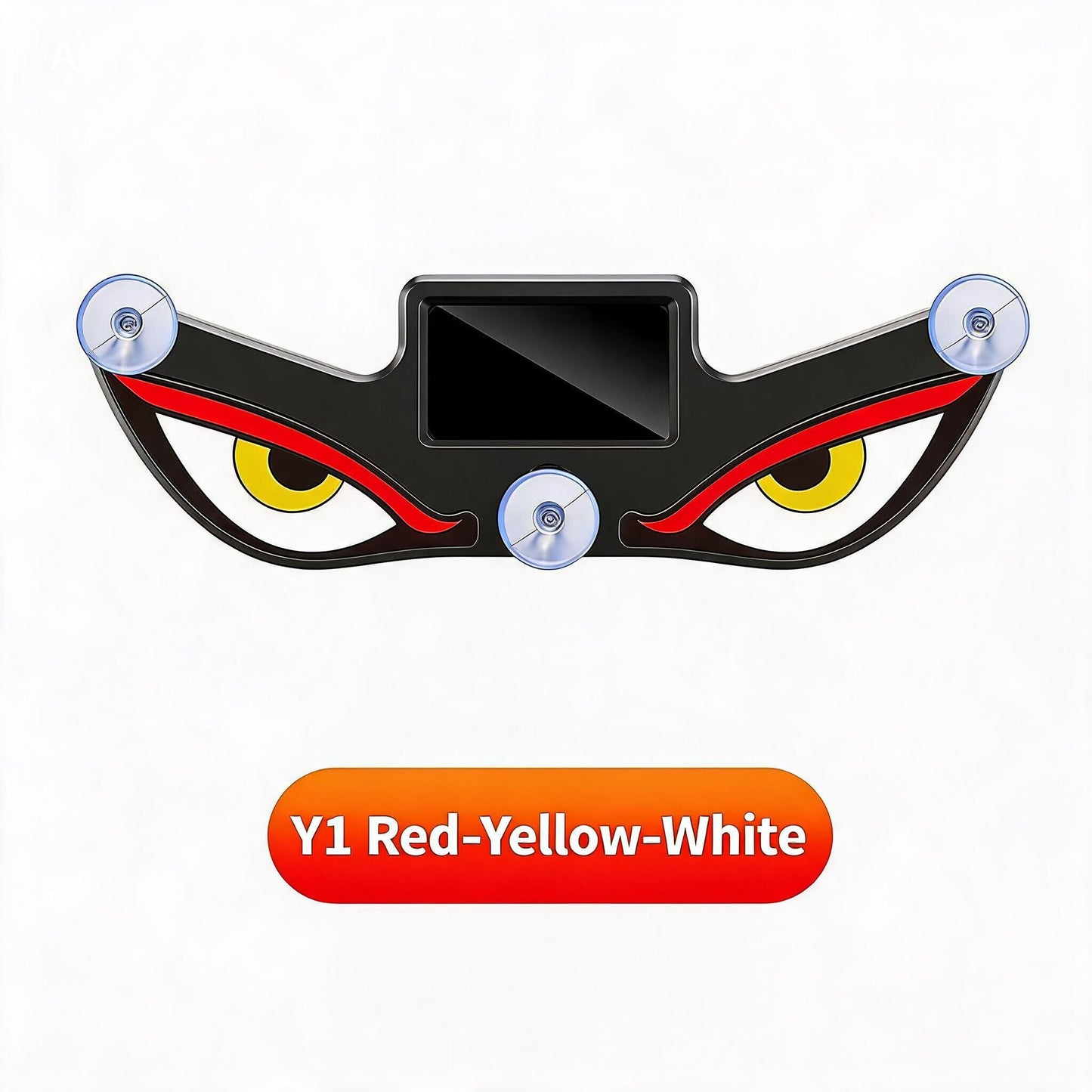 2026 New Car Accessories, Solar Devil Eyes LED Warning Light For Rear Windshield, Anti-rear Collision