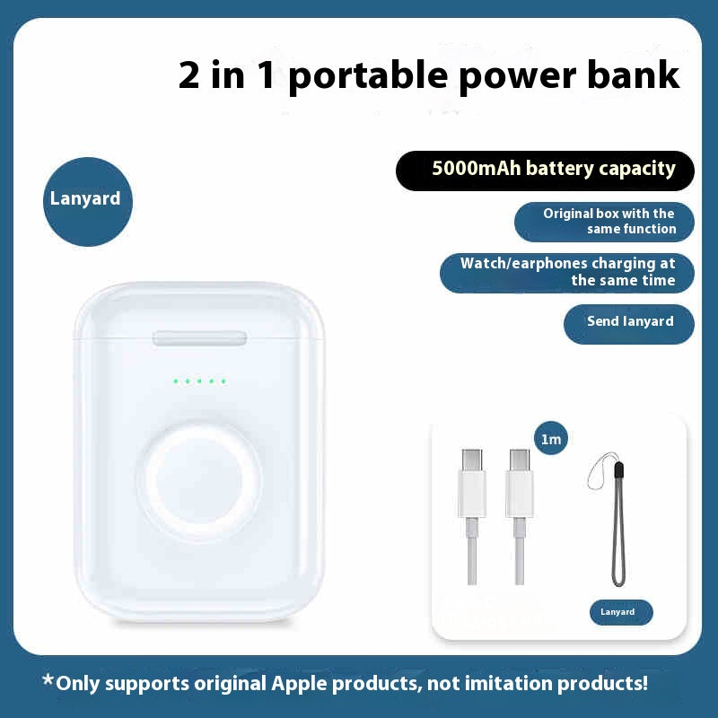 Bluetooth Headset Charging Bin Box Watch Charger