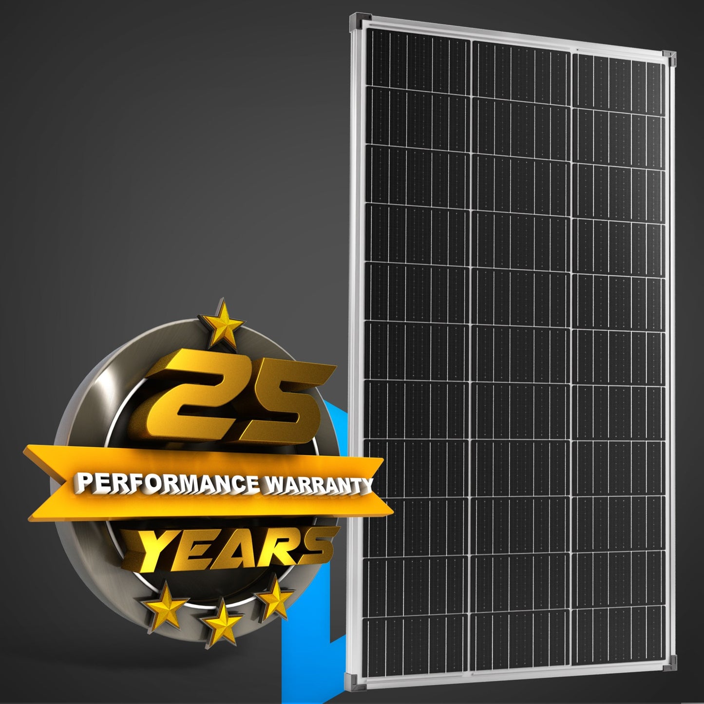 350W Solar Panels Kit Mono Portable 350 Watt 12V Home Caravan Camping Charging