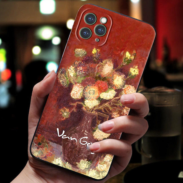 Van Gogh Starry Sky Mobile Phone Shell Stereoscopic