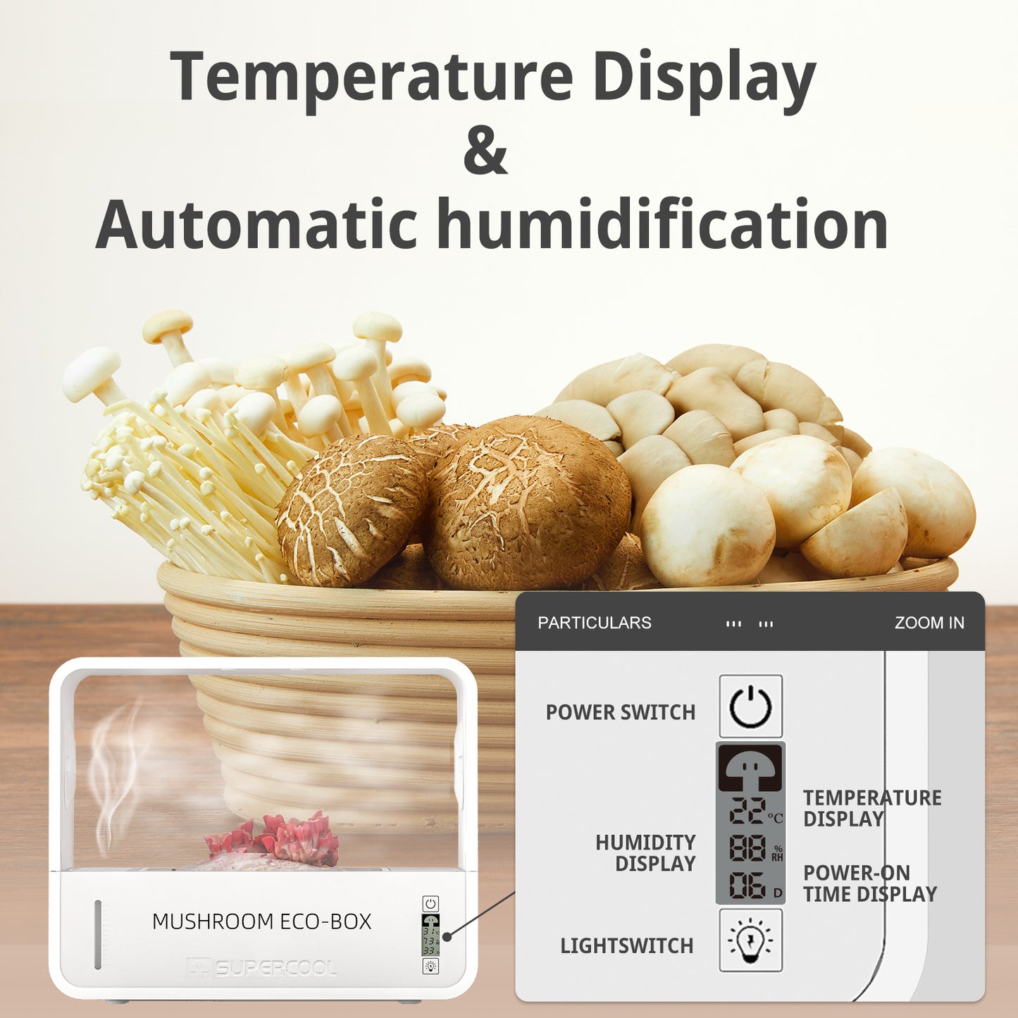 English-language Smart Mushroom Growing Machine