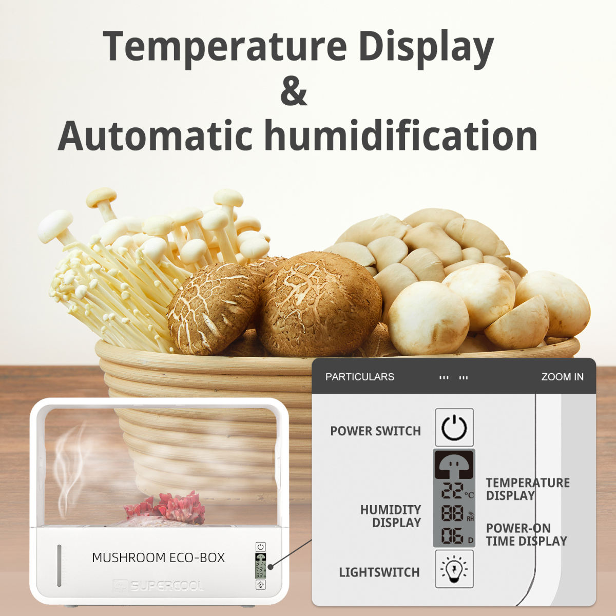 English-language Smart Mushroom Growing Machine