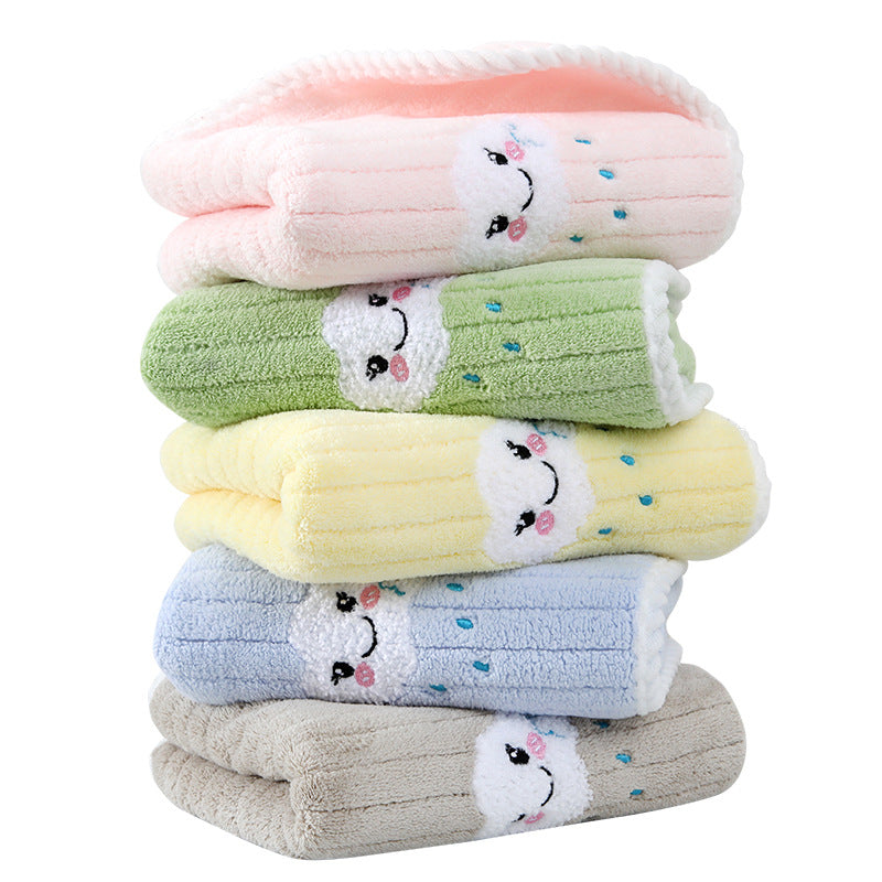 New Home Use Coral Fleece Cloud Towel
