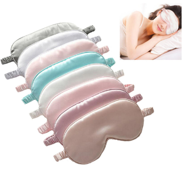 Eye Patch Imitated Silk Eye Patch Shading Sleeping Eye Mask Travel Relax Covers Eye Shade Health Sleeping Shield Eye Care Tools