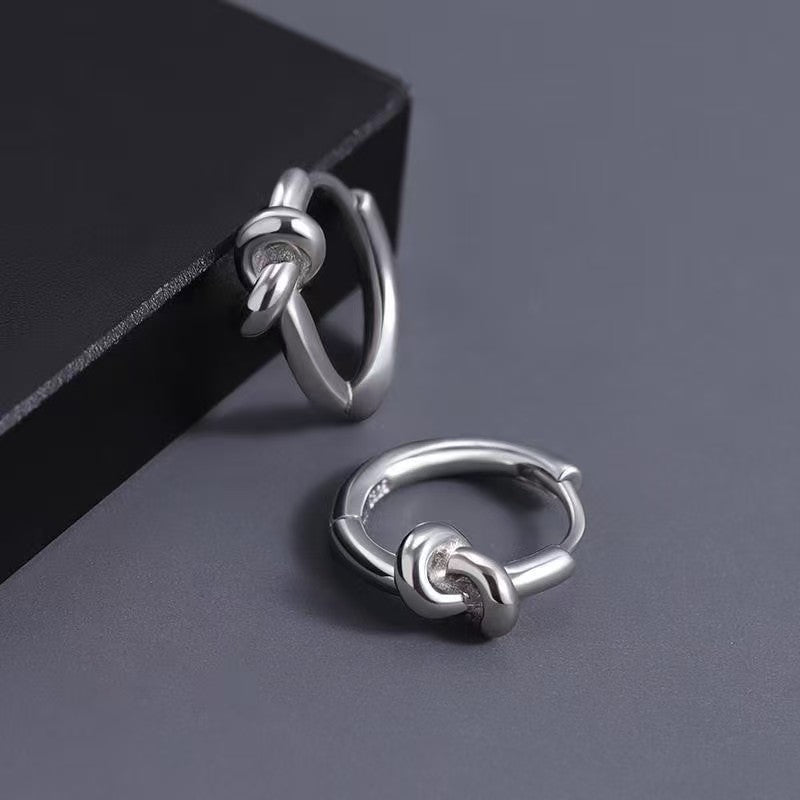 2026 Hot Trend Minimal Men Ear Studs, All Occasion High-End All-Match Earrings, Retro Vintage Fashion Clip Earrings For Young Trendy Girls