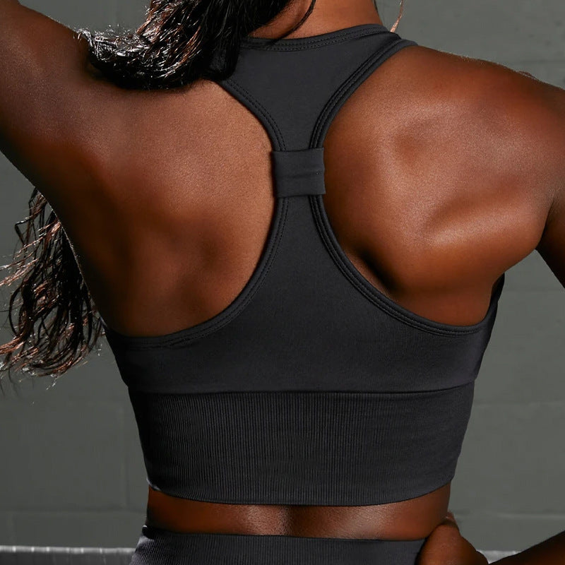 Women's Beauty Back Exercise Fitness Wear European And American High-waisted Yoga Pants