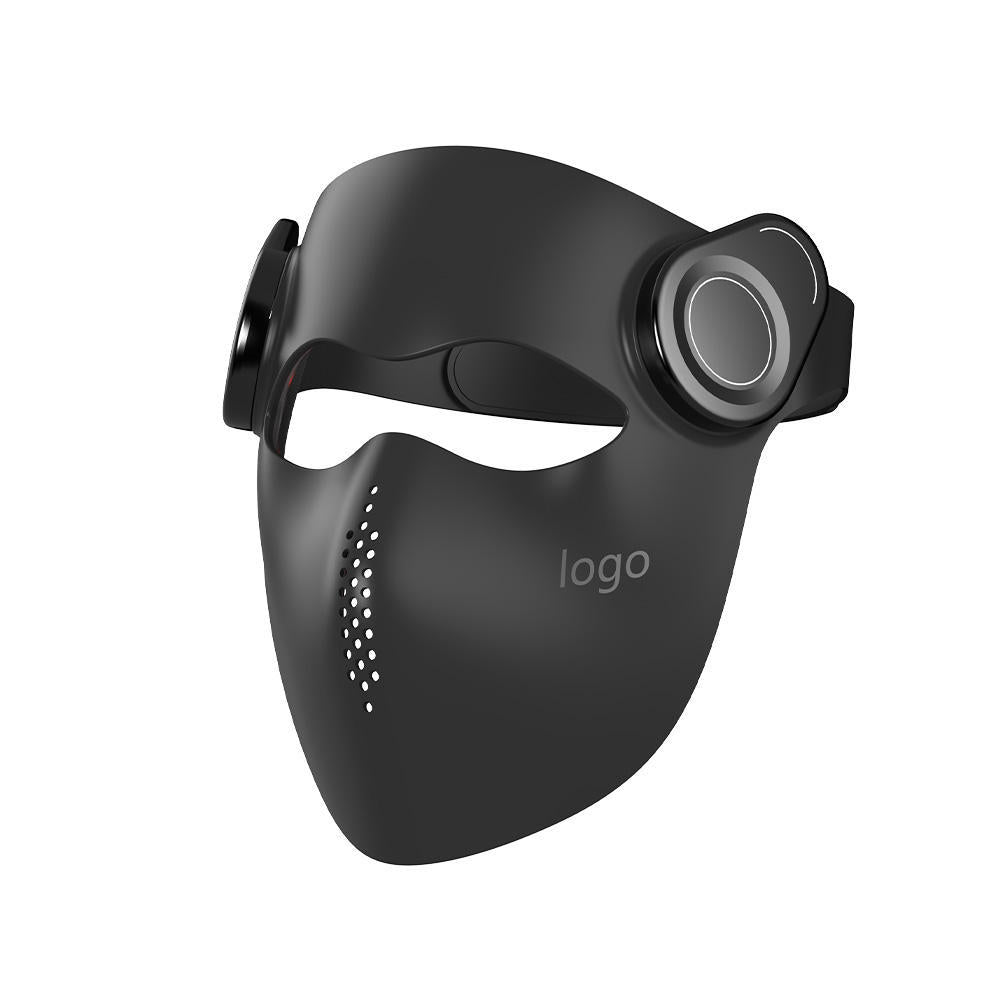 LED Red Blue And Infrared Light Beauty Device Mask With English Voice Function