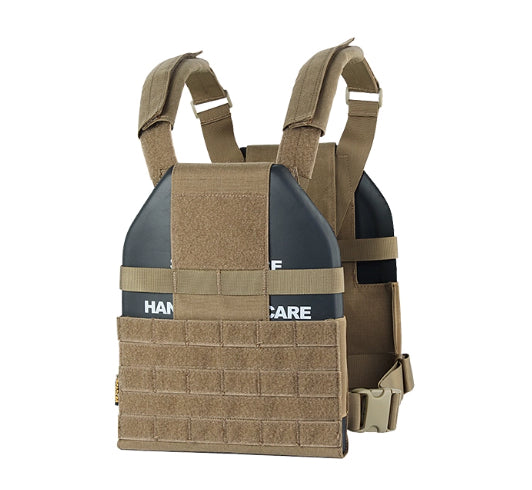 Lightweight Tactical Vest With Insertable Panels - Military Enthusiast Accessories And Equipment