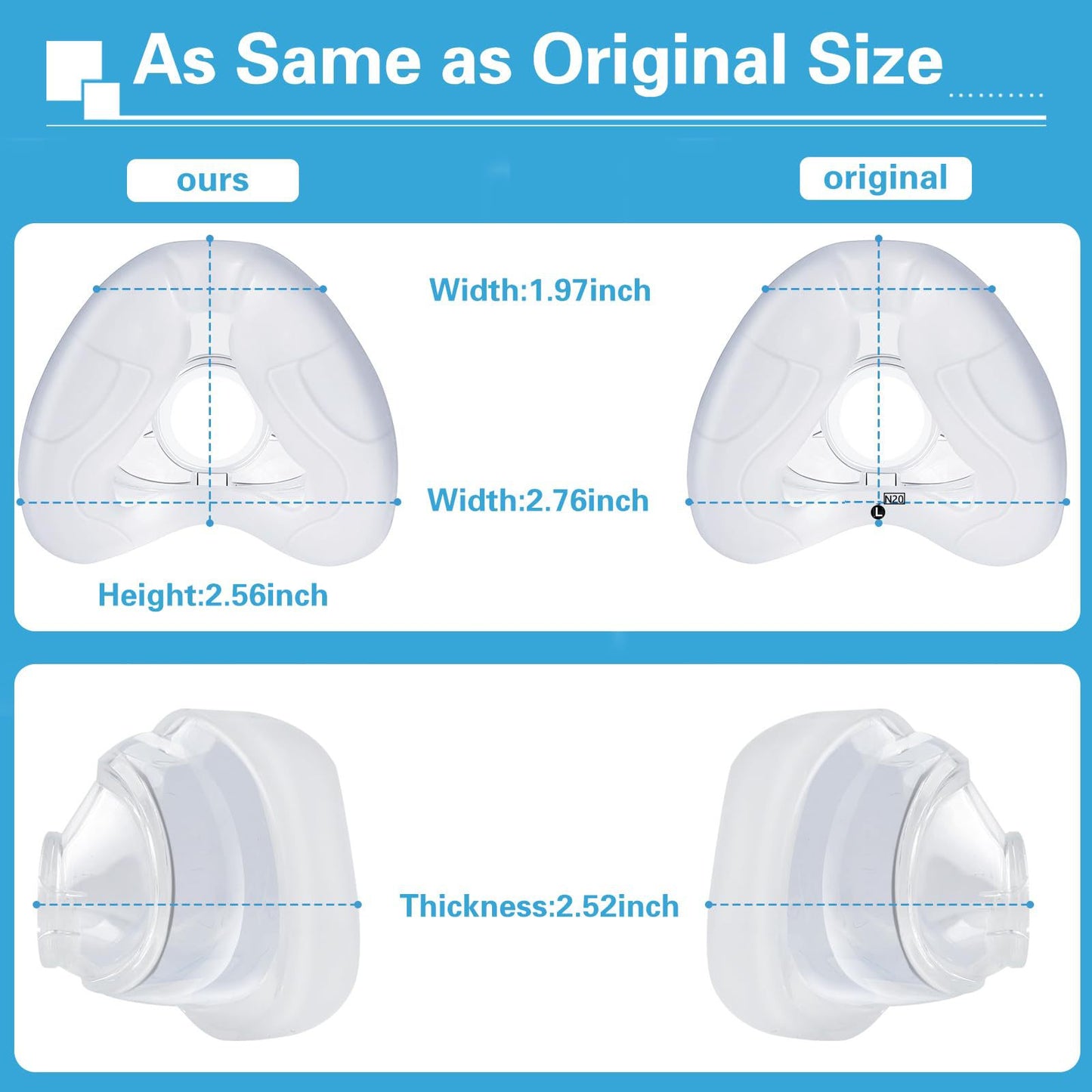 Universal Nasal Mask For Home Sleep Apnea Devices