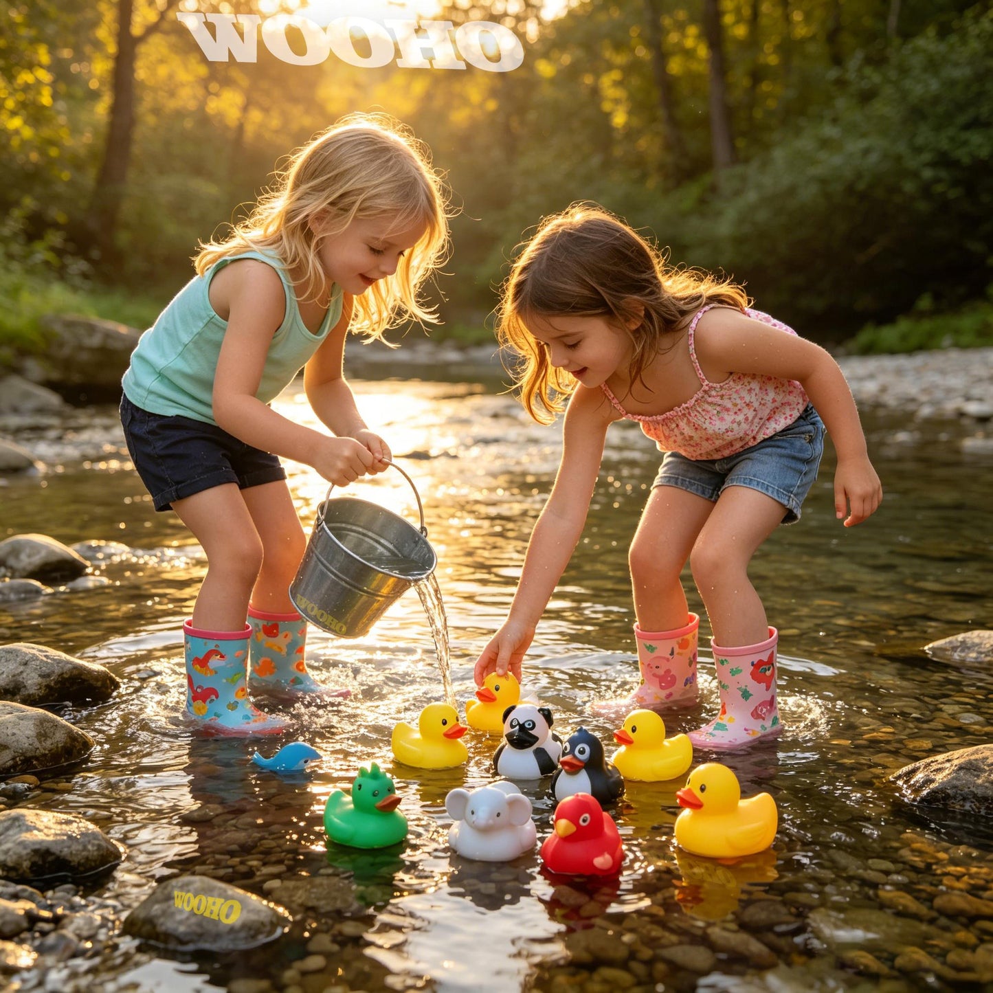 Mini Rubber Duck Multipack Cute Bath Toys For Kids  Fun Favors For Pools, Beach Parties, And Water Play,Self-pickup Only.